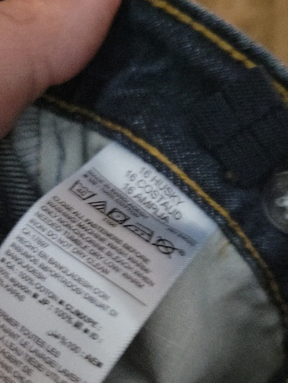 Boys Old Navy Boys Relaxed Jeans in Dark Blue Wash